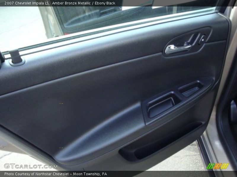 Amber Bronze Metallic / Ebony Black 2007 Chevrolet Impala LS
