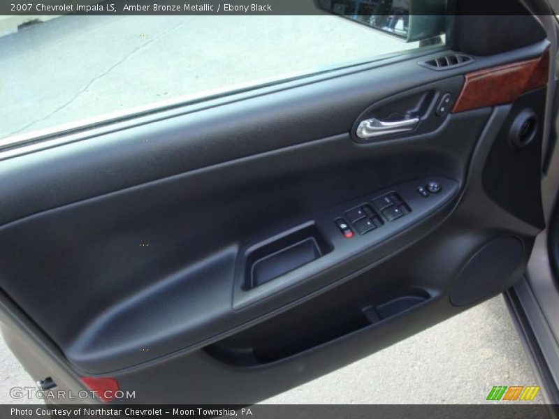 Amber Bronze Metallic / Ebony Black 2007 Chevrolet Impala LS