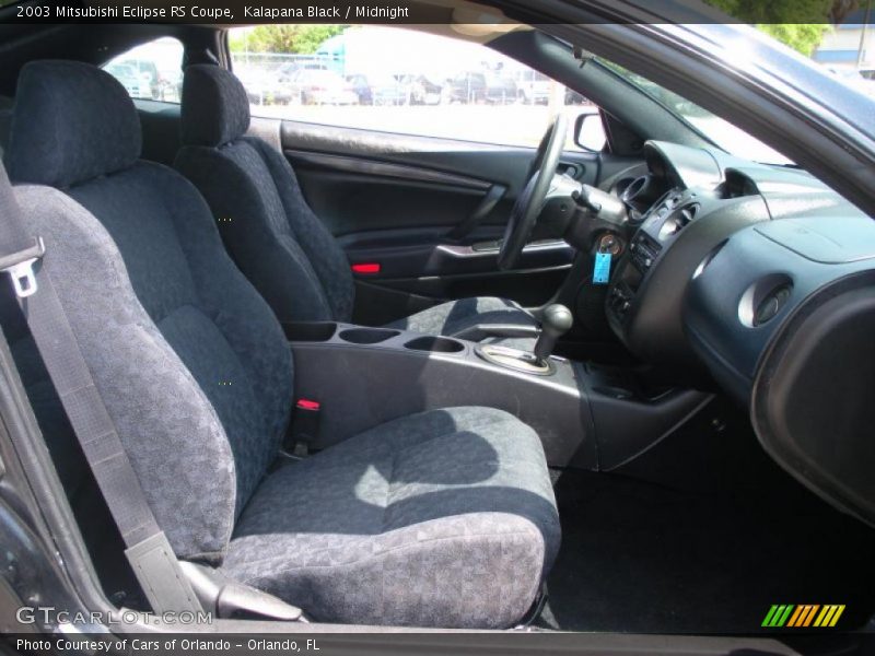 Kalapana Black / Midnight 2003 Mitsubishi Eclipse RS Coupe