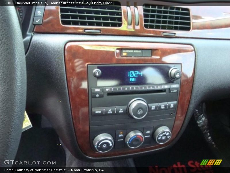 Amber Bronze Metallic / Ebony Black 2007 Chevrolet Impala LS