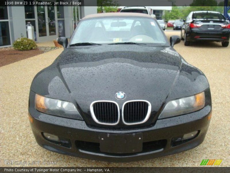 Jet Black / Beige 1998 BMW Z3 1.9 Roadster
