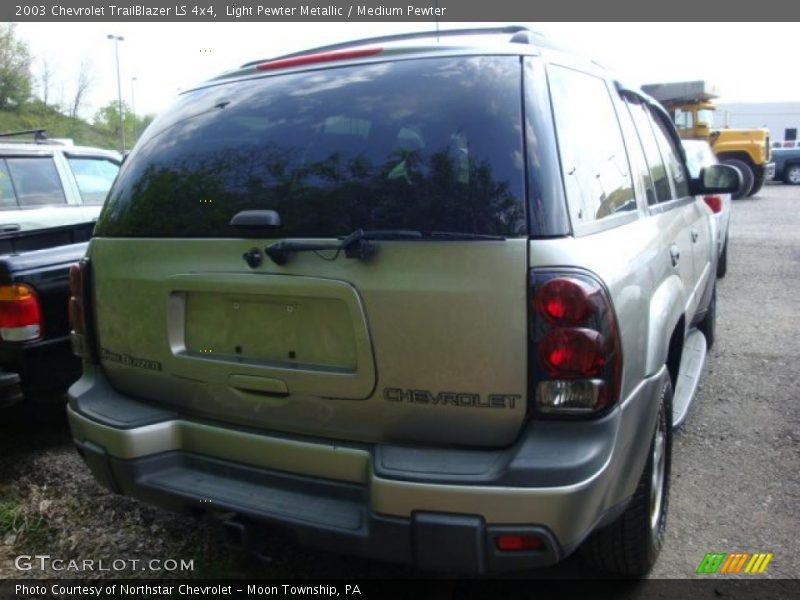 Light Pewter Metallic / Medium Pewter 2003 Chevrolet TrailBlazer LS 4x4