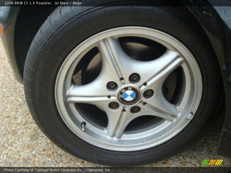 Jet Black / Beige 1998 BMW Z3 1.9 Roadster