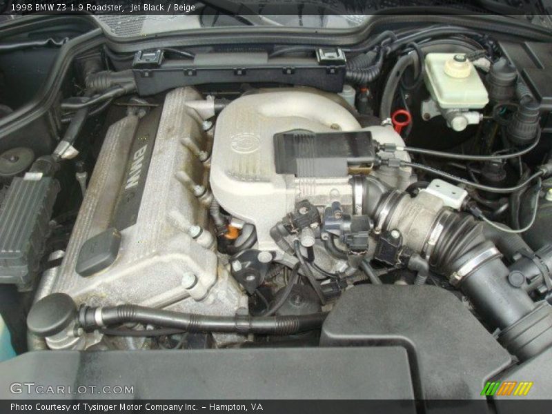 Jet Black / Beige 1998 BMW Z3 1.9 Roadster
