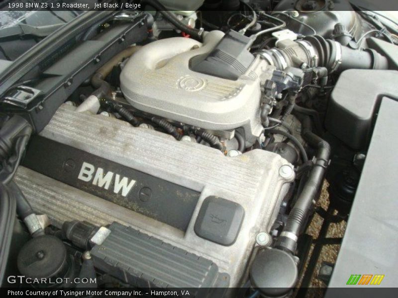 Jet Black / Beige 1998 BMW Z3 1.9 Roadster