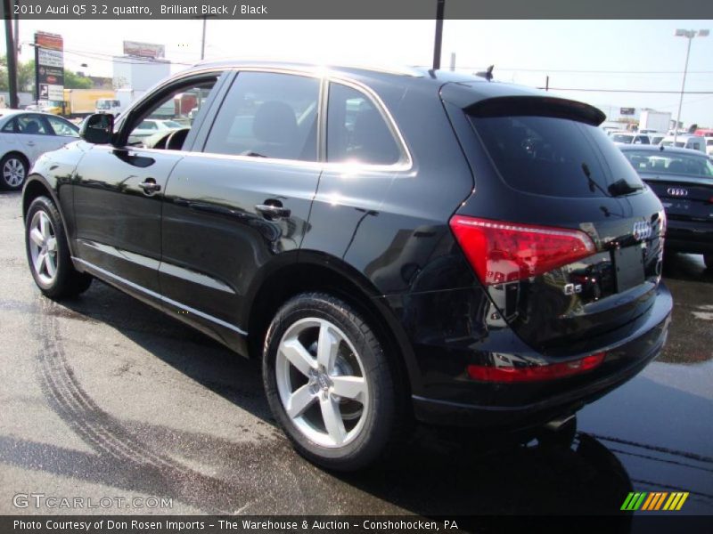 Brilliant Black / Black 2010 Audi Q5 3.2 quattro