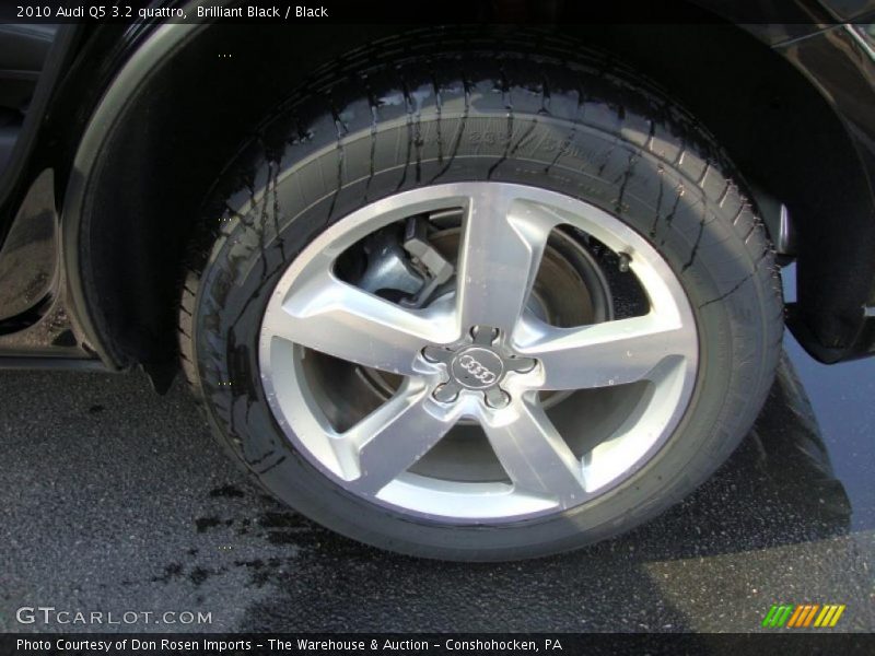 Brilliant Black / Black 2010 Audi Q5 3.2 quattro