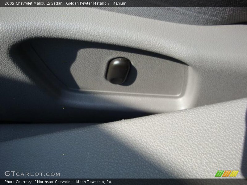 Golden Pewter Metallic / Titanium 2009 Chevrolet Malibu LS Sedan
