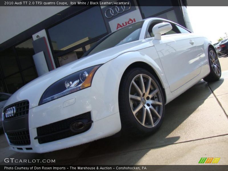 Ibis White / Black Leather/Alcantara 2010 Audi TT 2.0 TFSI quattro Coupe