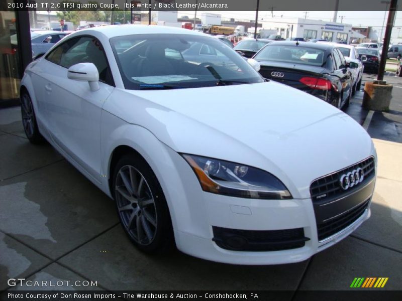 Ibis White / Black Leather/Alcantara 2010 Audi TT 2.0 TFSI quattro Coupe