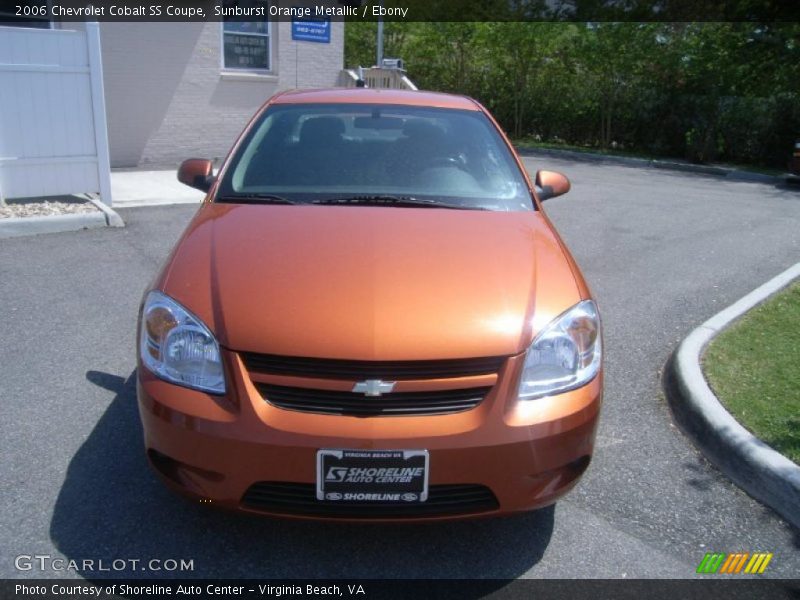 Sunburst Orange Metallic / Ebony 2006 Chevrolet Cobalt SS Coupe