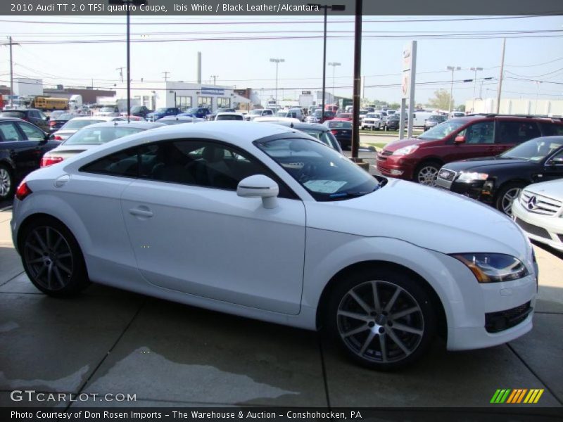 Ibis White / Black Leather/Alcantara 2010 Audi TT 2.0 TFSI quattro Coupe