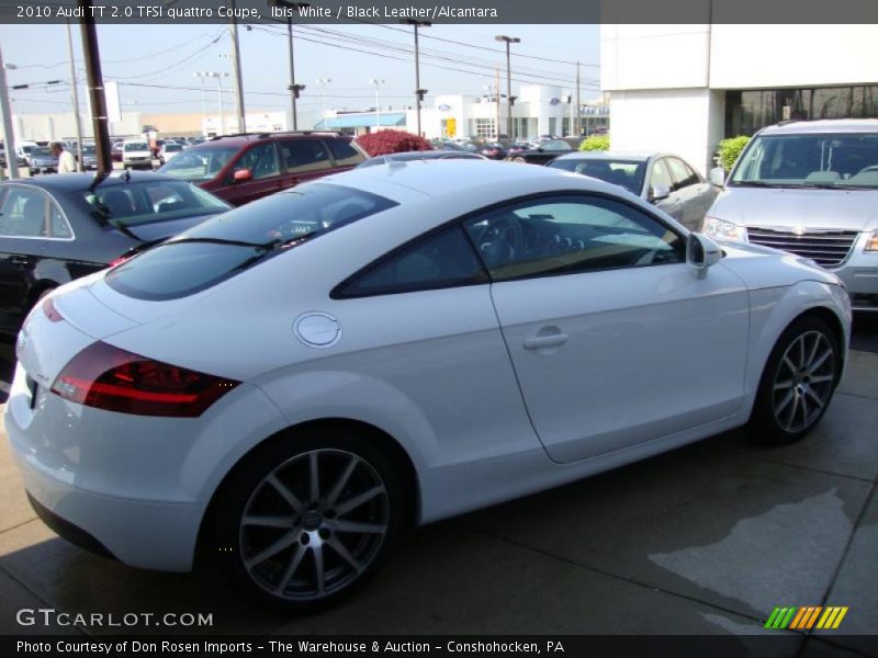 Ibis White / Black Leather/Alcantara 2010 Audi TT 2.0 TFSI quattro Coupe