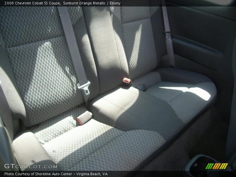 Sunburst Orange Metallic / Ebony 2006 Chevrolet Cobalt SS Coupe