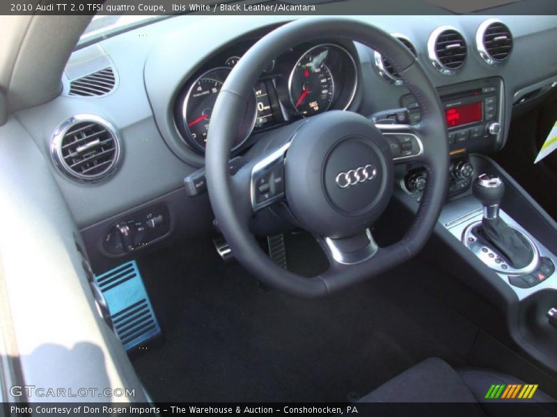 Ibis White / Black Leather/Alcantara 2010 Audi TT 2.0 TFSI quattro Coupe
