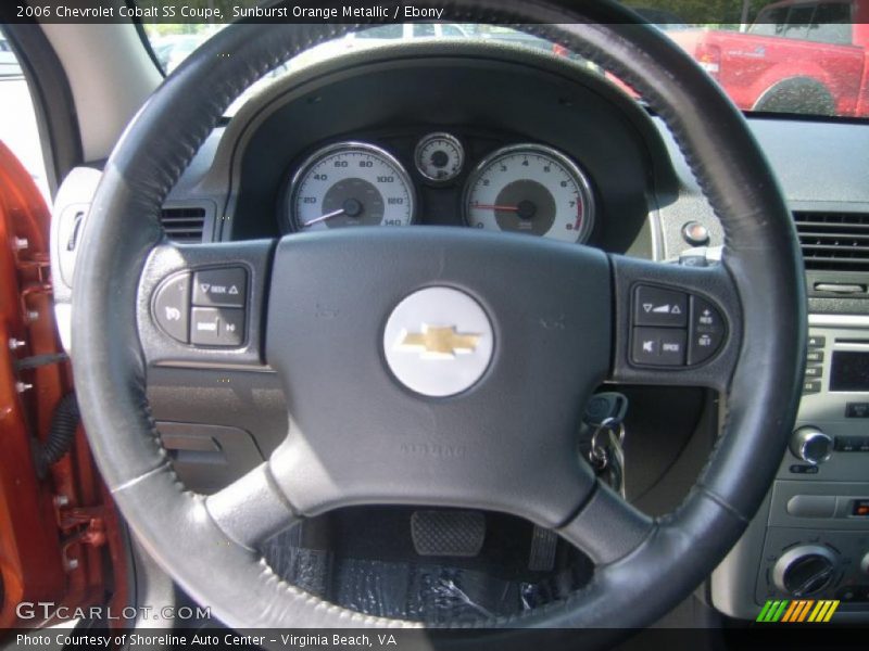 Sunburst Orange Metallic / Ebony 2006 Chevrolet Cobalt SS Coupe