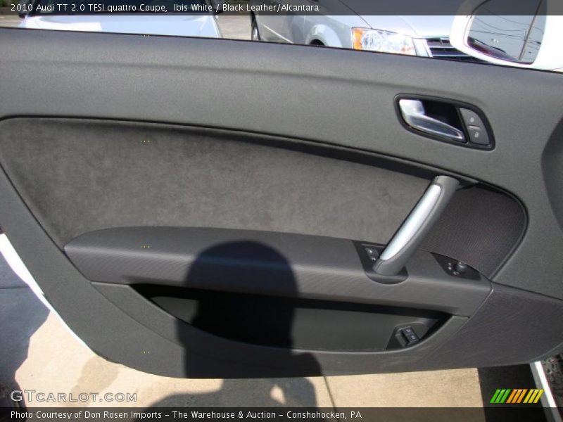 Ibis White / Black Leather/Alcantara 2010 Audi TT 2.0 TFSI quattro Coupe