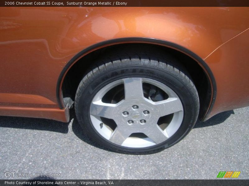 Sunburst Orange Metallic / Ebony 2006 Chevrolet Cobalt SS Coupe