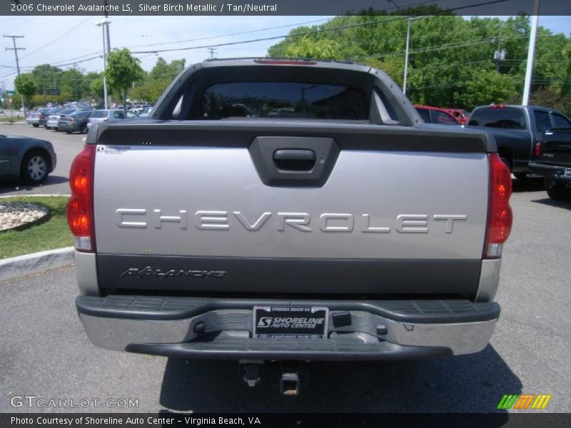 Silver Birch Metallic / Tan/Neutral 2006 Chevrolet Avalanche LS