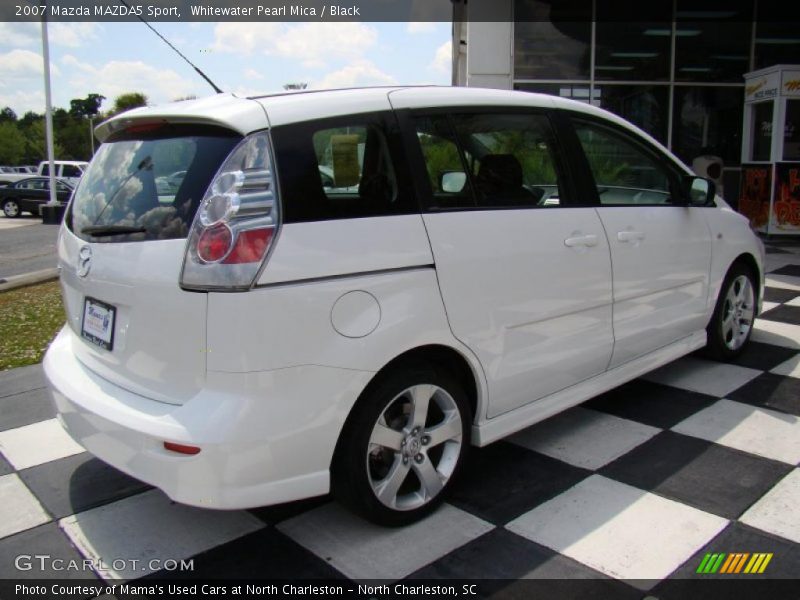 Whitewater Pearl Mica / Black 2007 Mazda MAZDA5 Sport