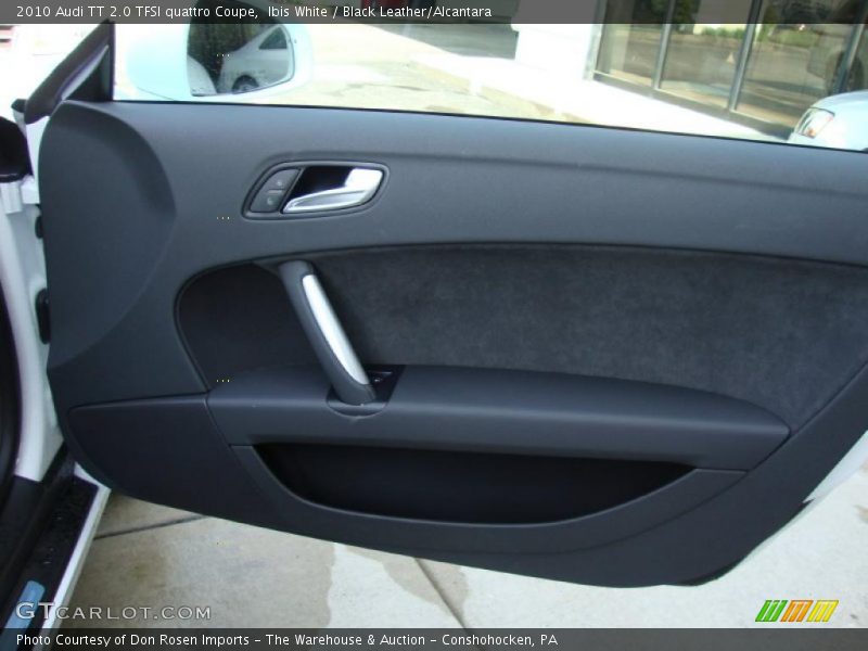 Ibis White / Black Leather/Alcantara 2010 Audi TT 2.0 TFSI quattro Coupe
