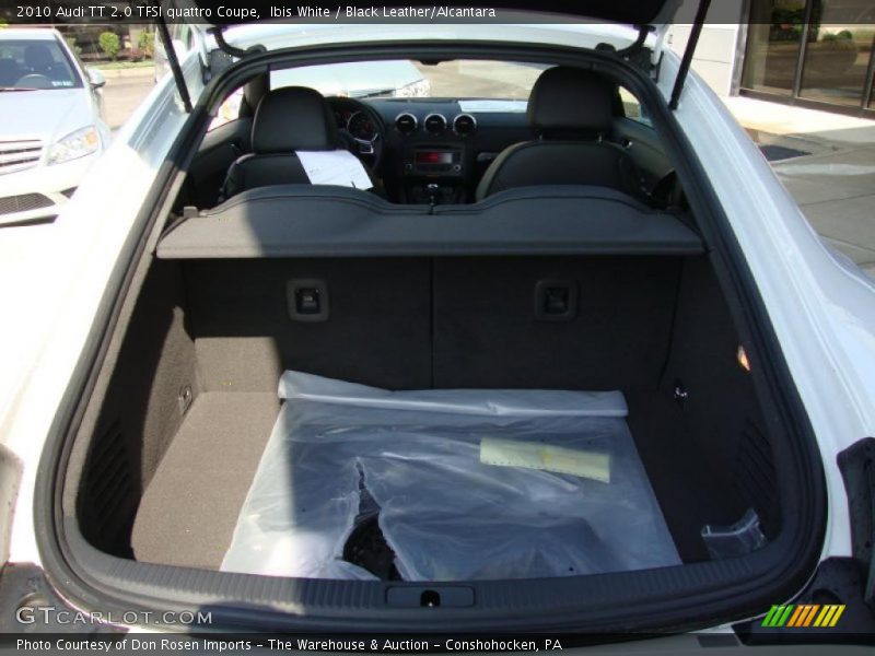 Ibis White / Black Leather/Alcantara 2010 Audi TT 2.0 TFSI quattro Coupe