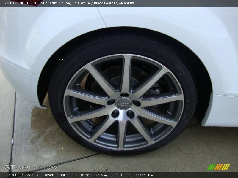 Ibis White / Black Leather/Alcantara 2010 Audi TT 2.0 TFSI quattro Coupe