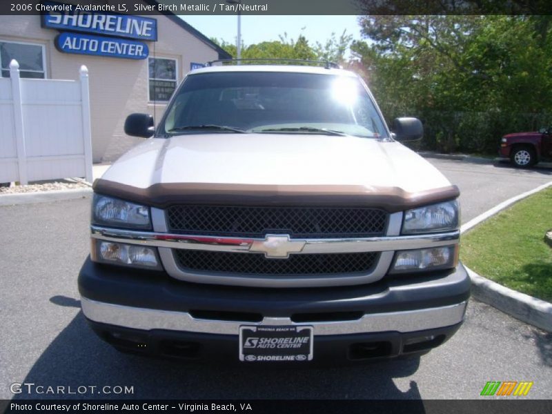 Silver Birch Metallic / Tan/Neutral 2006 Chevrolet Avalanche LS
