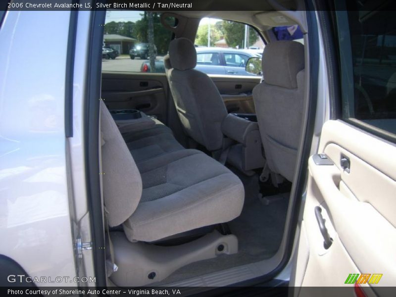 Silver Birch Metallic / Tan/Neutral 2006 Chevrolet Avalanche LS