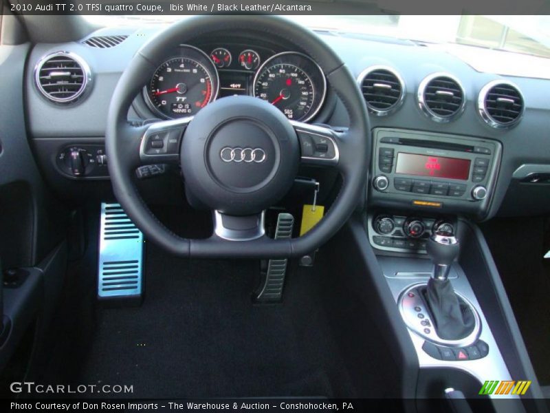 Ibis White / Black Leather/Alcantara 2010 Audi TT 2.0 TFSI quattro Coupe