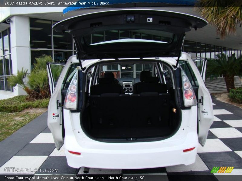 Whitewater Pearl Mica / Black 2007 Mazda MAZDA5 Sport