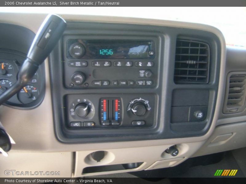 Silver Birch Metallic / Tan/Neutral 2006 Chevrolet Avalanche LS