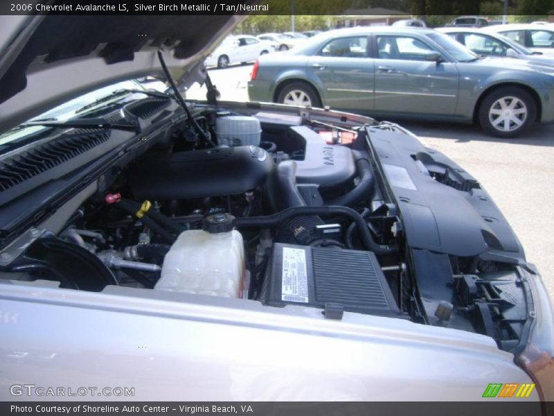 Silver Birch Metallic / Tan/Neutral 2006 Chevrolet Avalanche LS