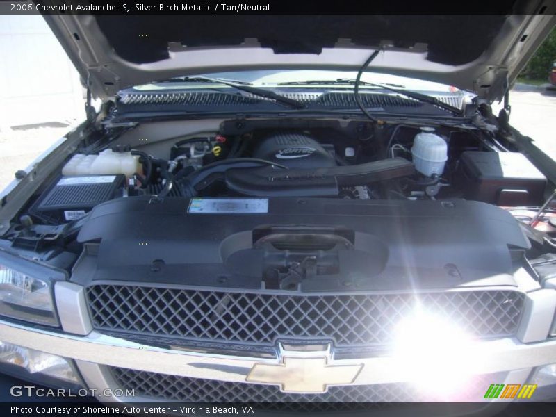 Silver Birch Metallic / Tan/Neutral 2006 Chevrolet Avalanche LS