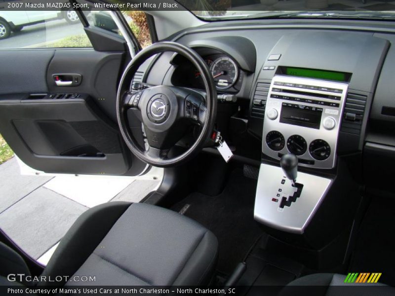 Whitewater Pearl Mica / Black 2007 Mazda MAZDA5 Sport