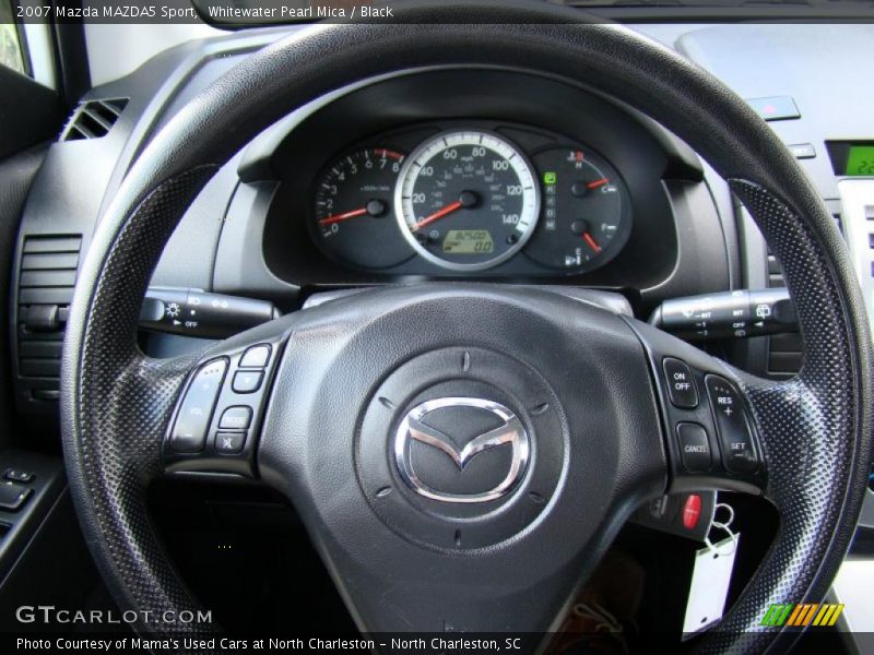Whitewater Pearl Mica / Black 2007 Mazda MAZDA5 Sport