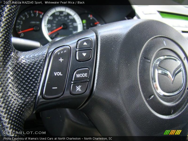 Whitewater Pearl Mica / Black 2007 Mazda MAZDA5 Sport