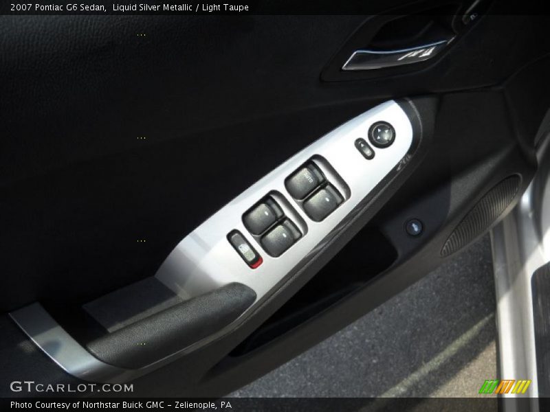 Liquid Silver Metallic / Light Taupe 2007 Pontiac G6 Sedan