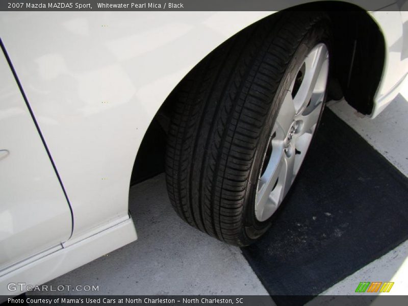 Whitewater Pearl Mica / Black 2007 Mazda MAZDA5 Sport