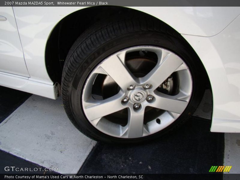 Whitewater Pearl Mica / Black 2007 Mazda MAZDA5 Sport