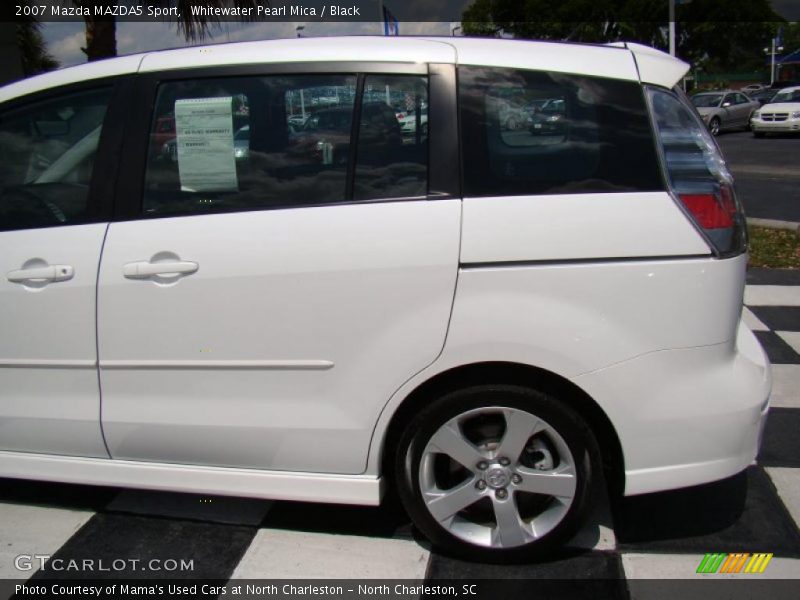 Whitewater Pearl Mica / Black 2007 Mazda MAZDA5 Sport