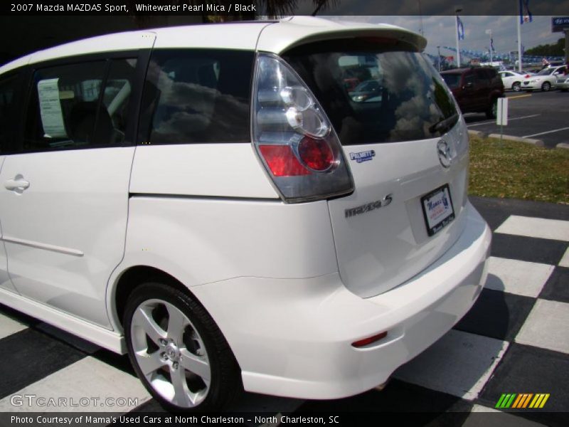 Whitewater Pearl Mica / Black 2007 Mazda MAZDA5 Sport