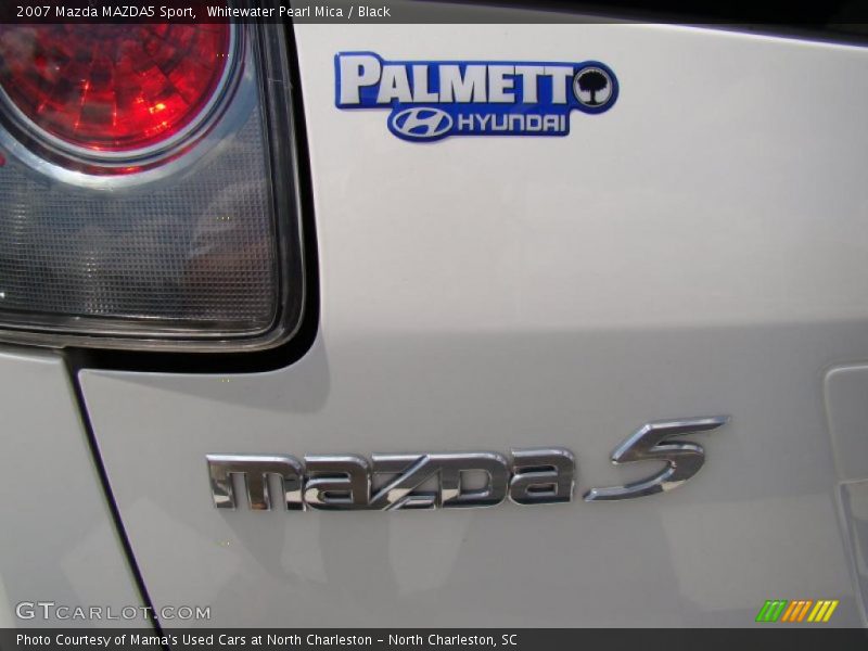 Whitewater Pearl Mica / Black 2007 Mazda MAZDA5 Sport