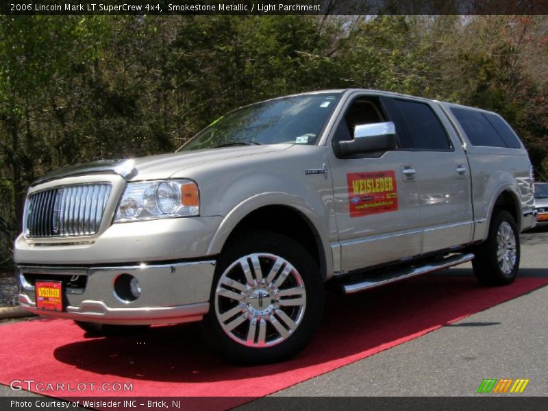 Smokestone Metallic / Light Parchment 2006 Lincoln Mark LT SuperCrew 4x4