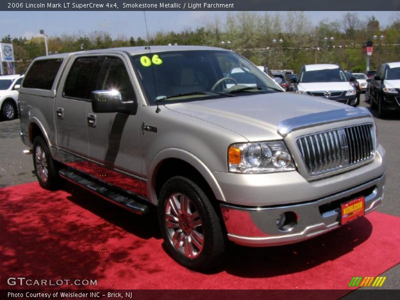 Smokestone Metallic / Light Parchment 2006 Lincoln Mark LT SuperCrew 4x4