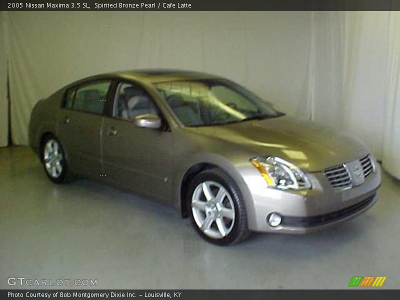 Spirited Bronze Pearl / Cafe Latte 2005 Nissan Maxima 3.5 SL