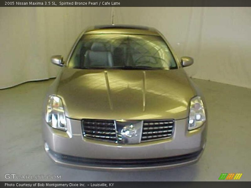 Spirited Bronze Pearl / Cafe Latte 2005 Nissan Maxima 3.5 SL