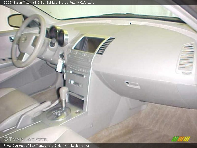 Spirited Bronze Pearl / Cafe Latte 2005 Nissan Maxima 3.5 SL
