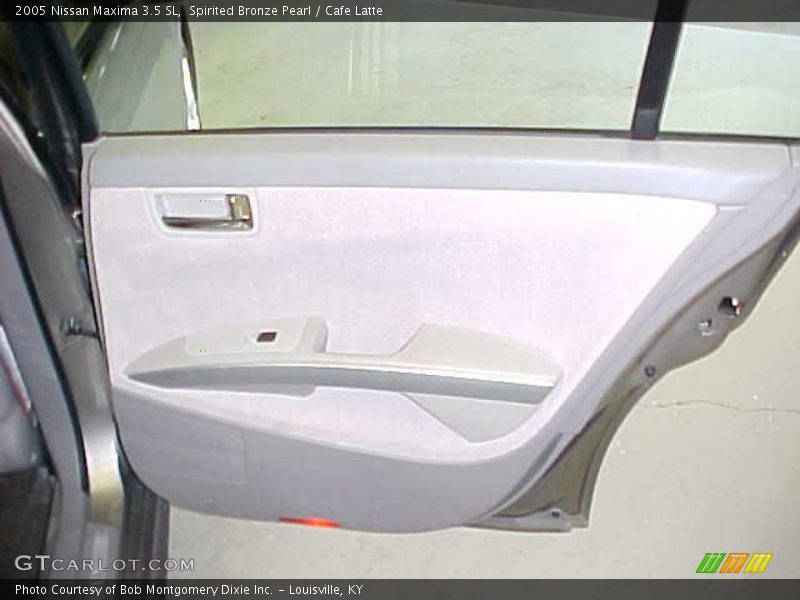 Spirited Bronze Pearl / Cafe Latte 2005 Nissan Maxima 3.5 SL