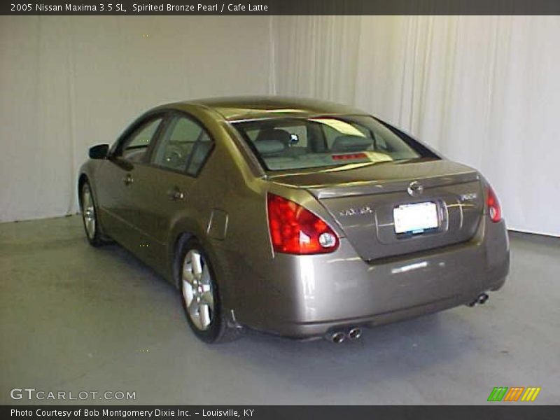 Spirited Bronze Pearl / Cafe Latte 2005 Nissan Maxima 3.5 SL